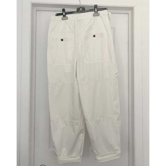 NWT Isabel Marant White "Ferima" Pants, size 40. Fits like a size 6/8 - Picture 9 of 17